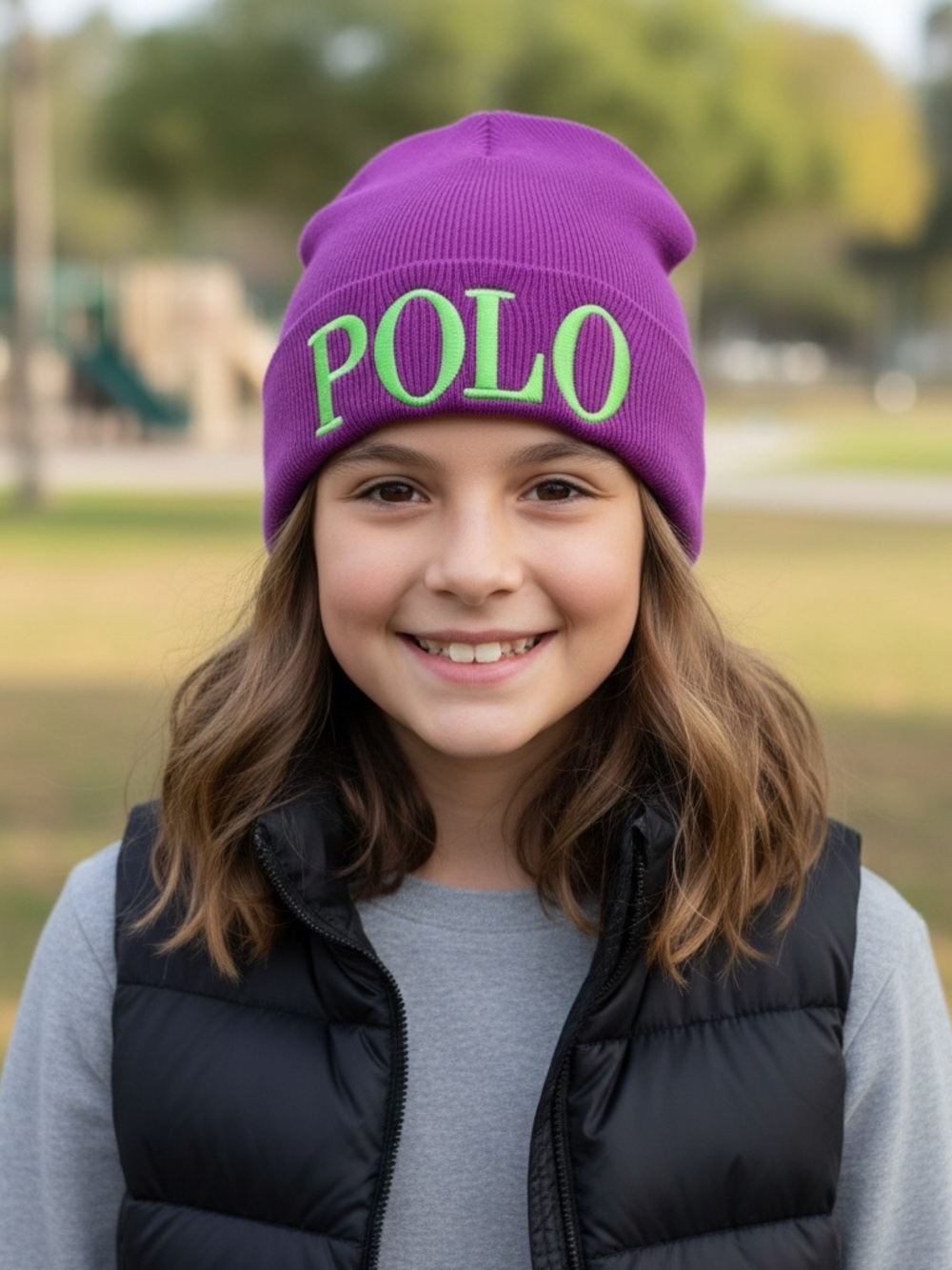 Polo Ralph Lauren Beanie. Womens, Girls.